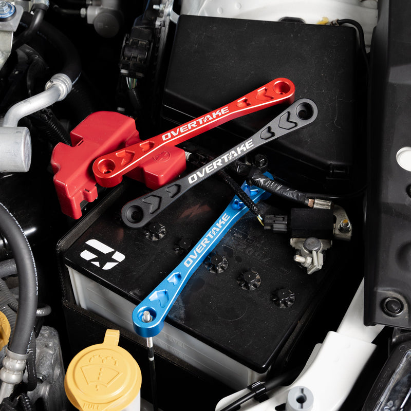 OVERTAKE Battery Tie Down 2002-2026 WRX / 2004-2021 STI