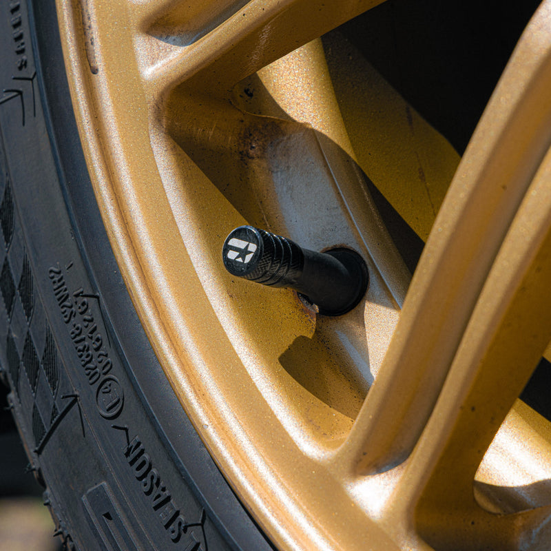 OVERTAKE Aluminum Valve Stem Caps 2002-2026 WRX / 2004-2021 STI