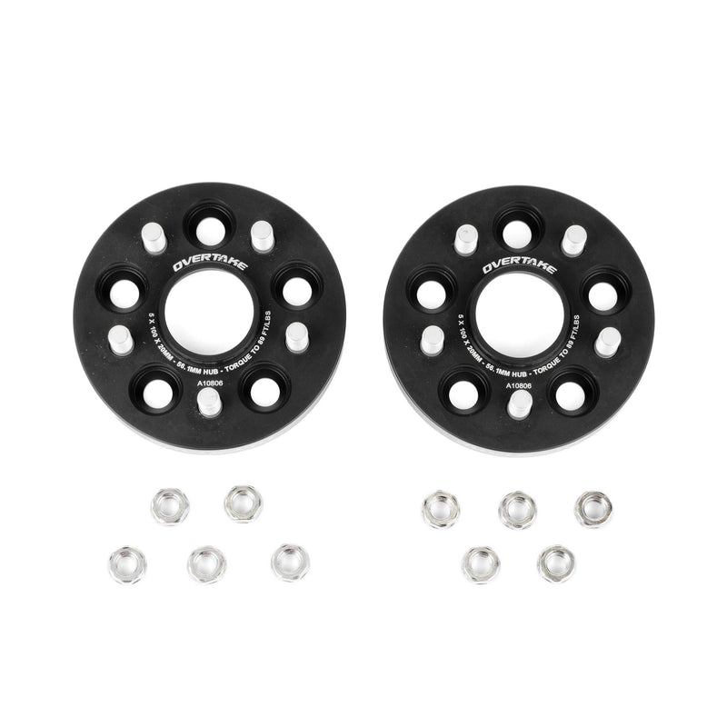 OVERTAKE 20mm 5x100 Wheel Spacers Pair 2002-2014 WRX / 2004 STI