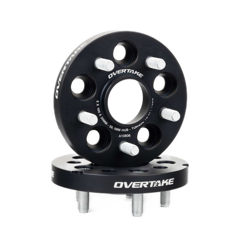 OVERTAKE 20mm 5x100 Wheel Spacers Pair 2002-2014 WRX / 2004 STI