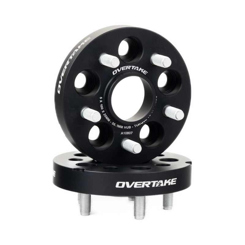 OVERTAKE 25mm 5x100 Wheel Spacers Pair 2002-2014 WRX / 2004 STI