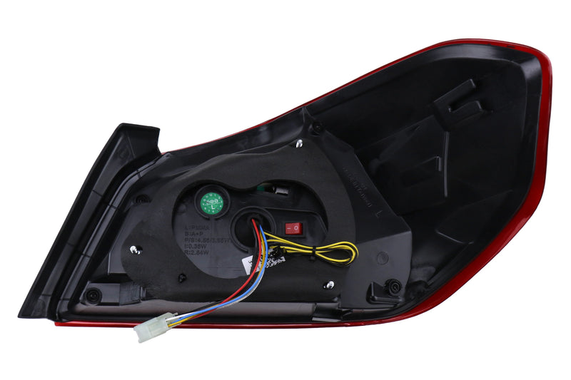 MSP TR Style Sequential White Bar Tail Lights Red Lens 2015-2021 WRX / 2015-2021 STI