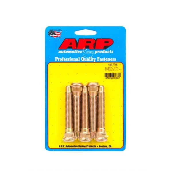 ARP Wheel Stud Kit 3.0" Length 5 Pack 2002-2021 WRX / 2004-2021 STI