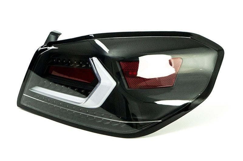 OLM Clear Lens Evolution Tail Lights White Bar 2015-2021 WRX / 2015-2021 STI