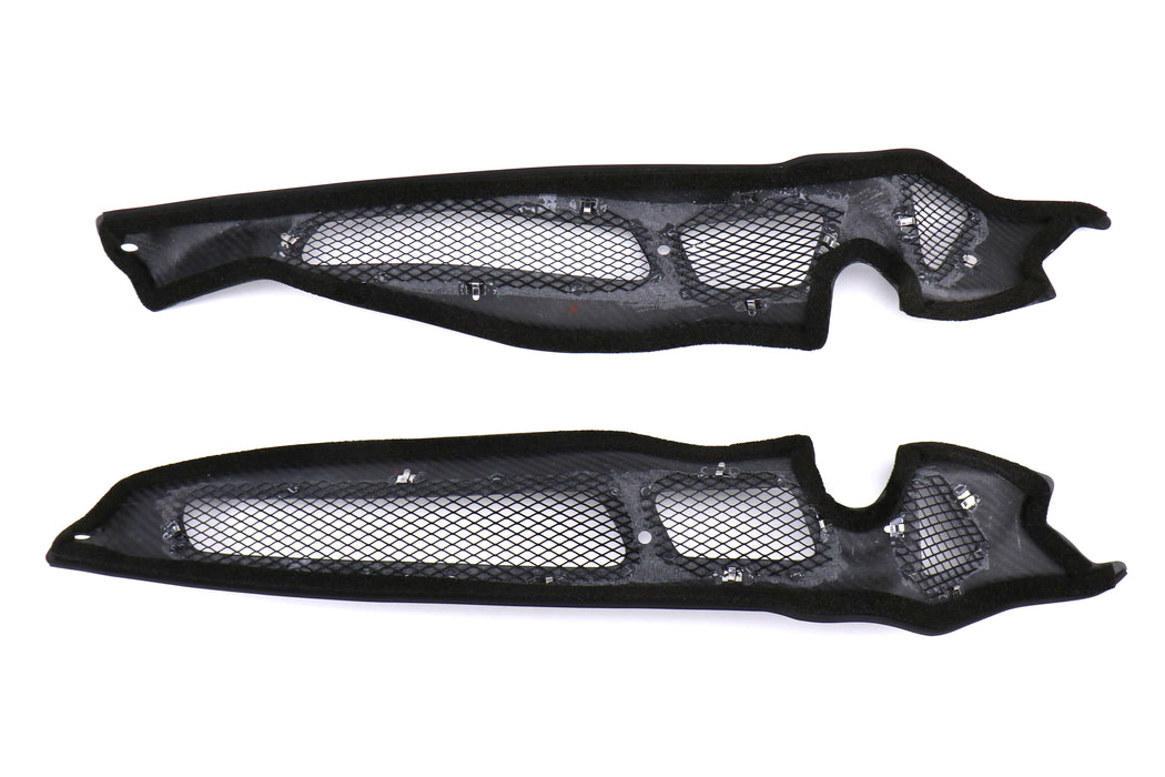 OLM V2 LE Dry Carbon Fiber Ducted Inner Fender Trim 2015-2021 WRX/STI