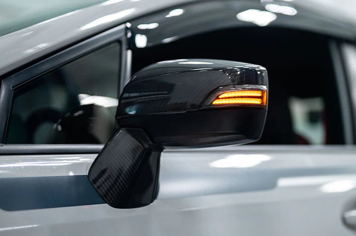 OLM Sequential Mirror Turn Signals w/ DRL (Smoke Lens) 2015-2021 WRX/STI