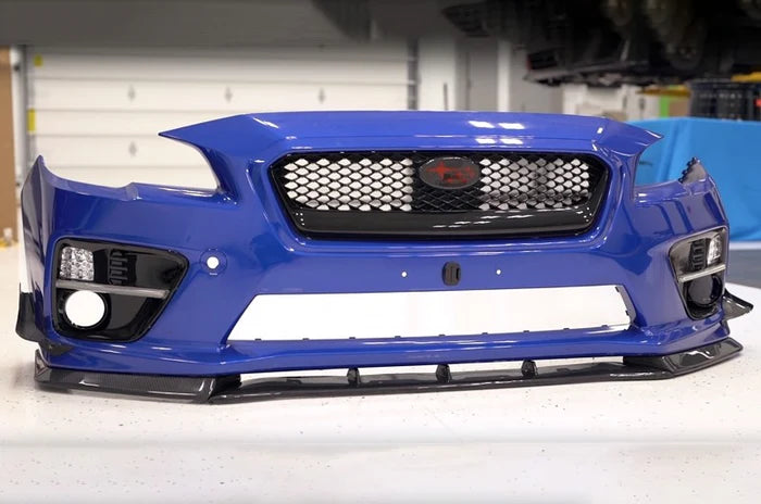 OLM 3 Piece Carbon Fiber Low Pro Front Lip 2015-2017 WRX/STI