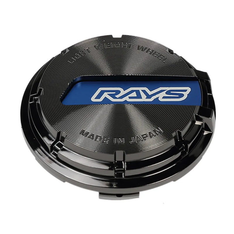 Rays Gram Light 57CR/57DR Center Cap Black Chrome w/ Blue