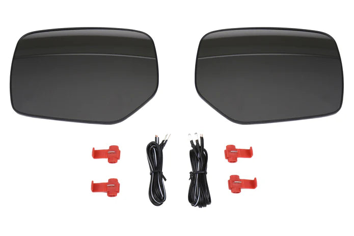 OLM Clear Wide Angle Convex Mirrors w/ Turn Signals 2015-2021 WRX/STI