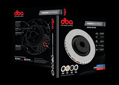 DBA 4000 Series Slotted Front Rotor 2024+ WRX / 2018-2021 STI