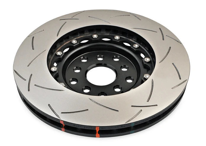 DBA 5000 Series T3 Slotted 2 Piece Front Rotor 2004-2017 STI