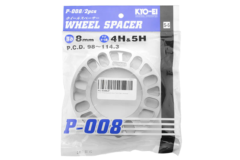 Project Kics 8mm Universal Wheel Spacers