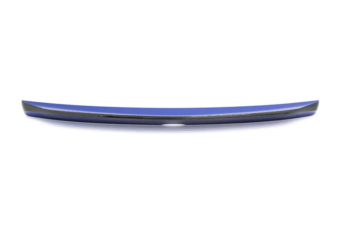 OLM Paint Matched Duckbill Spoiler w/ Carbon Center Line 2015-2021 WRX/STI