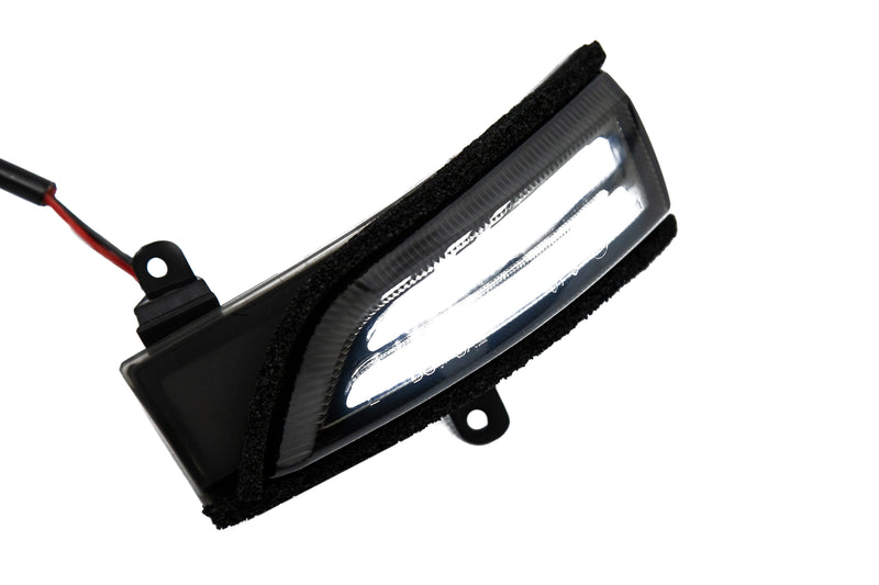 OLM Sequential Mirror Turn Signals w/ DRL (Smoke Lens) 2015-2021 WRX/STI