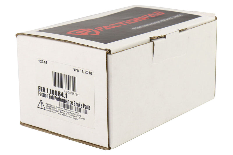 FactionFab F-Spec Rear Brake Pads 2003-2005 WRX