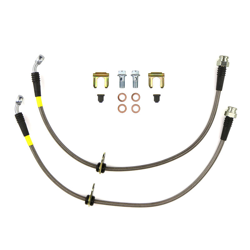 FactionFab Front Stainless Steel Brake Lines 2002-2007 WRX / 2004-2007 STI