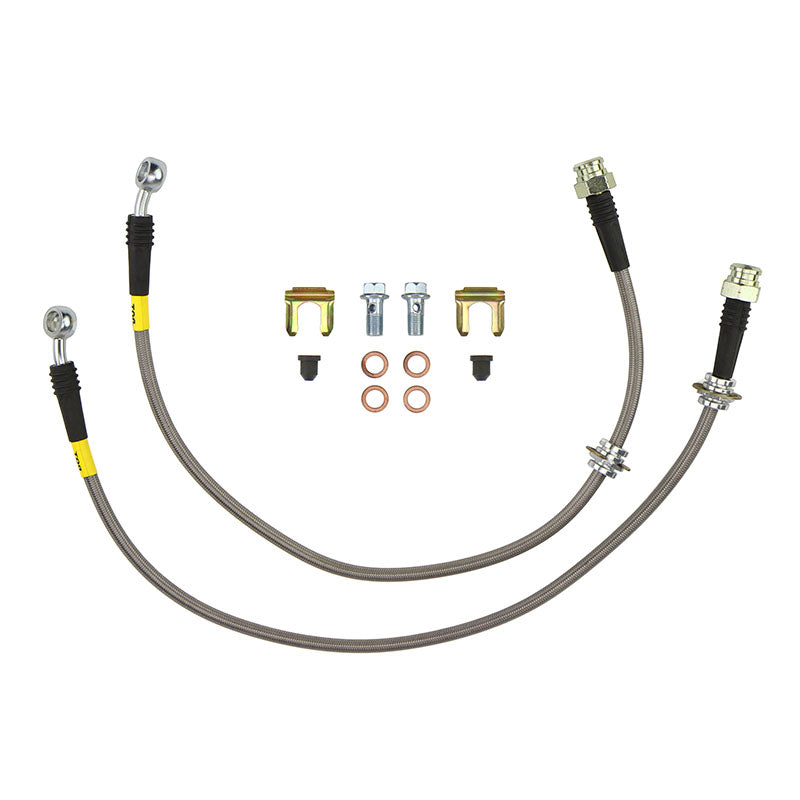 FactionFab Rear Stainless Steel Brake Lines 2002-2007 WRX