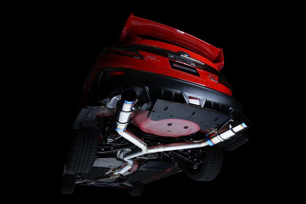 Tomei Expreme Ti Titanium Dual Exit Catback Exhaust 2022+ WRX