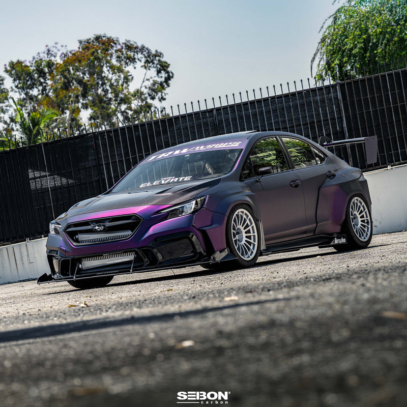 Seibon VSII Style Carbon Fiber Hood 2022-2026 WRX
