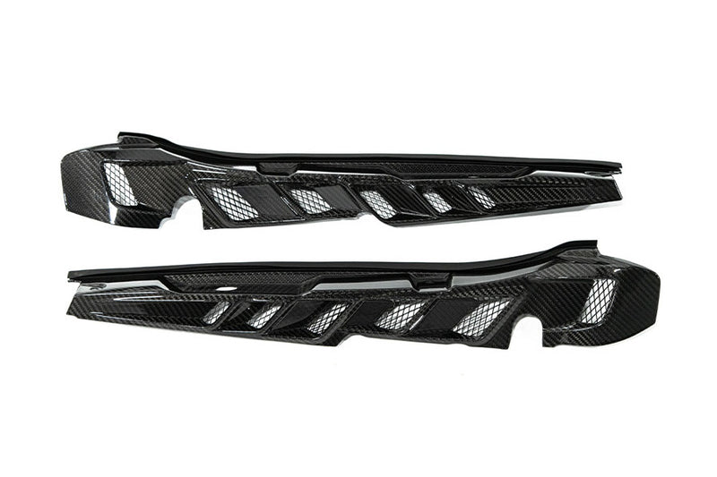 OLM LE Carbon Fiber Ducted Inner Fender Trim 2022-2026 WRX