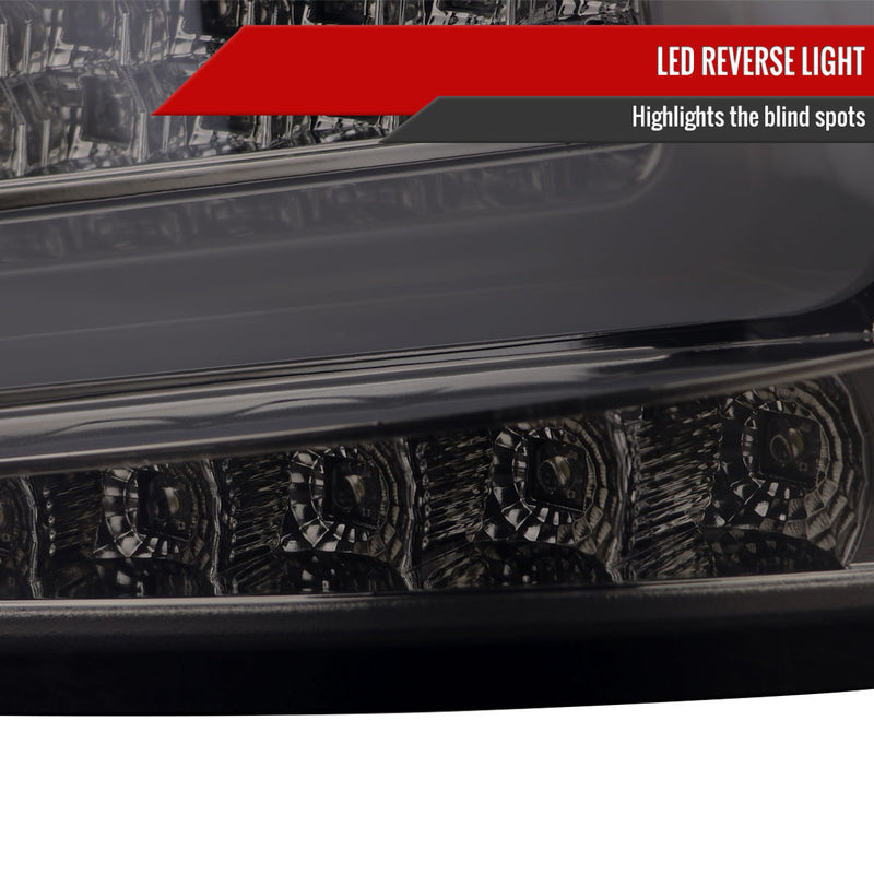 Spec-D Sequential Tail Lights Chrome Housing w/ Smoke Lens 2008-2014 WRX / 2011-2014 STI