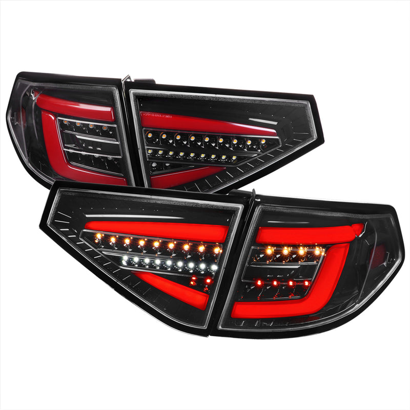 Spec-D Sequential LED Tail Lights 2008-2014 WRX/STI Hatchback