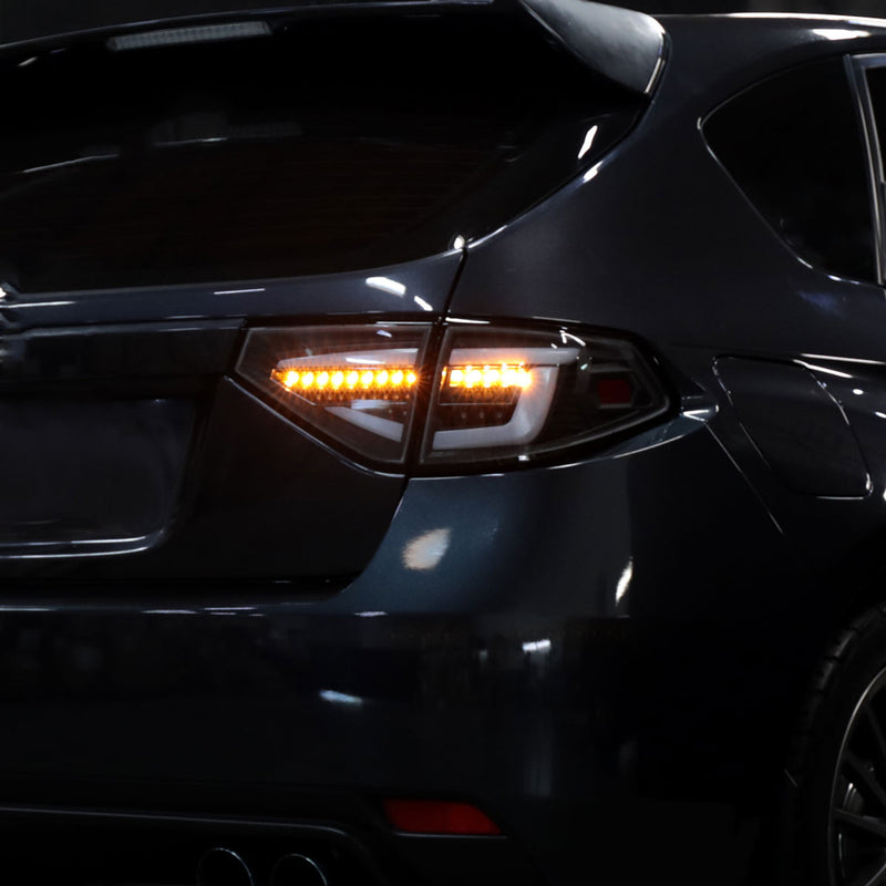 Spec-D Sequential LED Tail Lights 2008-2014 WRX/STI Hatchback
