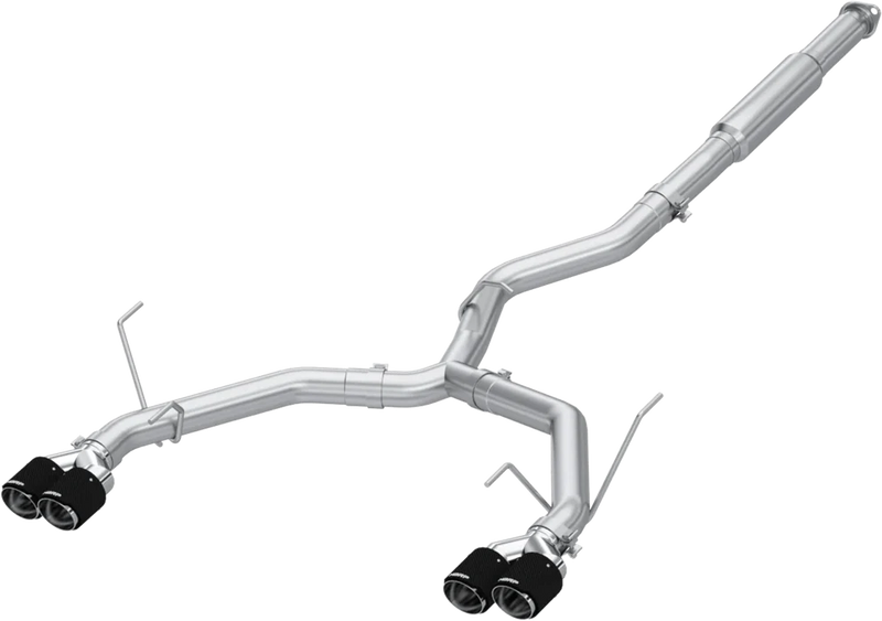 MBRP Armor Pro Series Race Tone Dual Exit Catback w/ Carbon Fiber Quad Tips 2022+ WRX