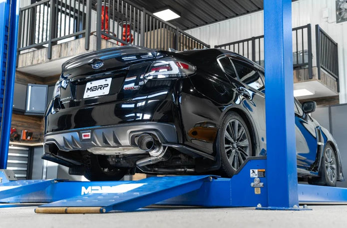 MBRP Armor Pro Series Single Exit Catback w/ Burnt Tip 2011-2021 WRX/STI