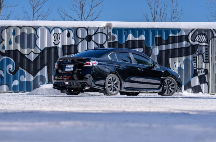 MBRP Armor Pro Series Single Exit Catback w/ Polished Tip 2011-2021 WRX/STI Sedan