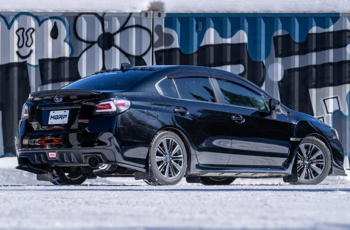 MBRP Armor Pro Series Single Exit Catback w/ Polished Tip 2011-2021 WRX/STI Sedan