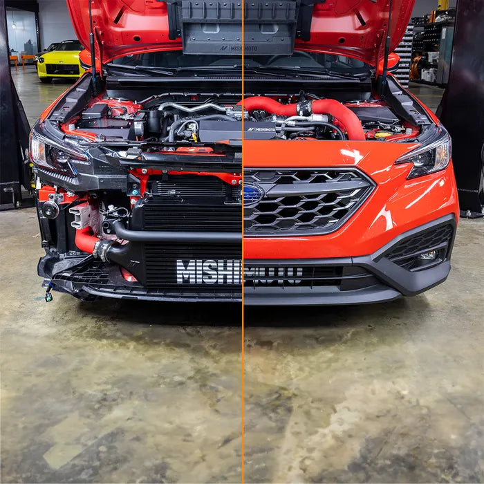 Mishimoto Black Front Mount Intercooler Kit 2022+ WRX
