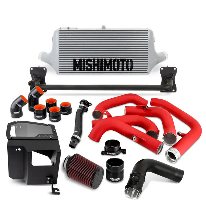 Mishimoto Silver Front Mount Intercooler Kit w/ Intake 2022+ WRX