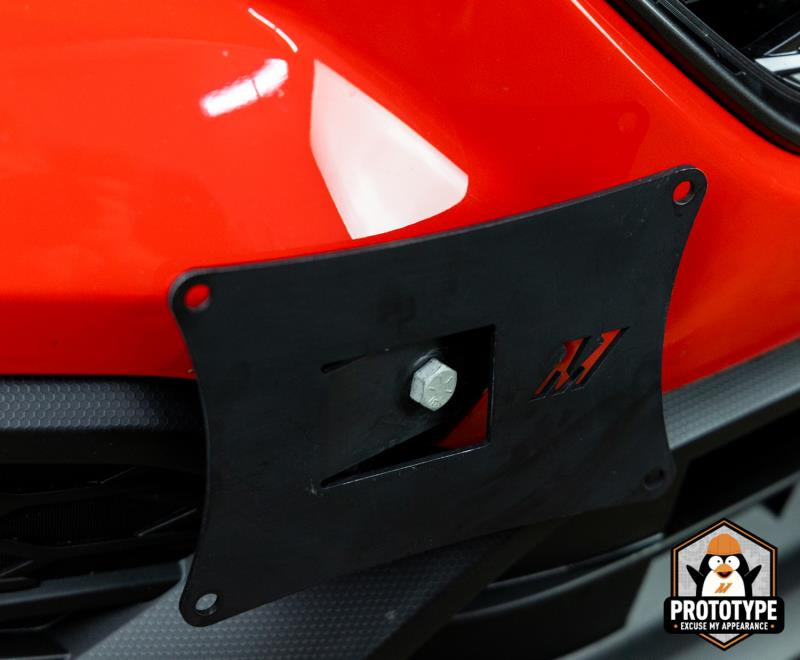 Mishimoto License Plate Relocation Kit 2022+ WRX