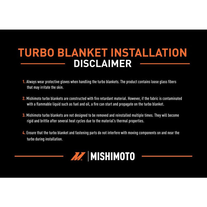 Mishimoto Titanium Turbo Blanket 2015-2021 WRX
