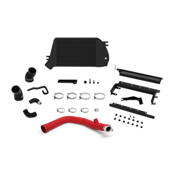 Mishimoto Black Race Top Mount Intercooler Kit 2015-2021 WRX