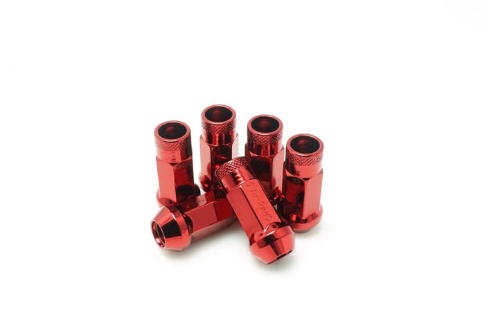 Muteki Red SR48 Open Ended Lug Nuts M12X1.25
