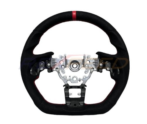 Rexpeed Black Suede Steering Wheel 2022+ WRX