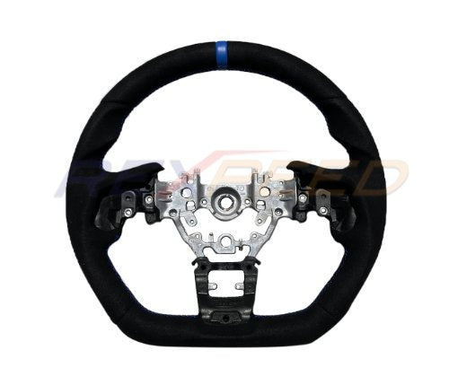 Rexpeed Black Suede Steering Wheel 2022+ WRX