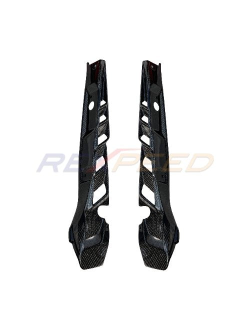 Rexpeed Dry Carbon Engine Side Fender Shrouds 2022+ WRX