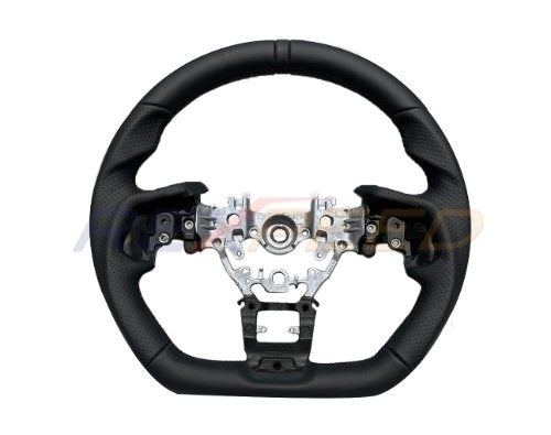 Rexpeed Black Leather Steering Wheel 2022+ WRX