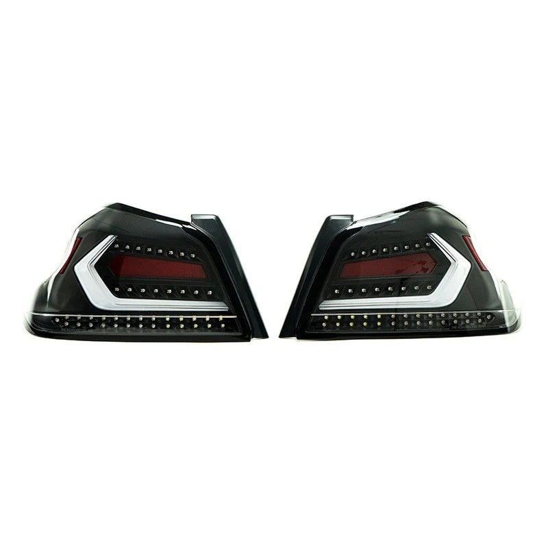 OLM Clear Lens Evolution Tail Lights White Bar 2015-2021 WRX / 2015-2021 STI