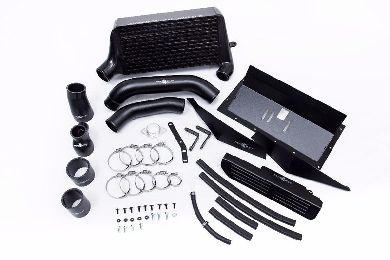 Process West Black Verticooler Top Mount Intercooler Kit 2015-2021 WRX