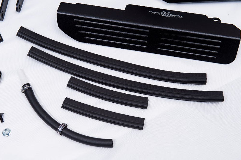 Process West Black Verticooler Top Mount Intercooler Kit 2015-2021 WRX