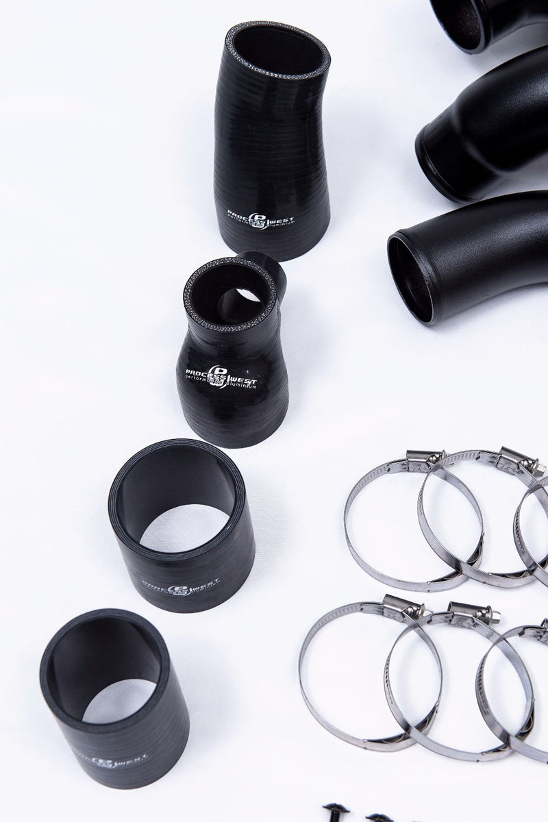 Process West Black Verticooler Top Mount Intercooler Kit 2015-2021 WRX