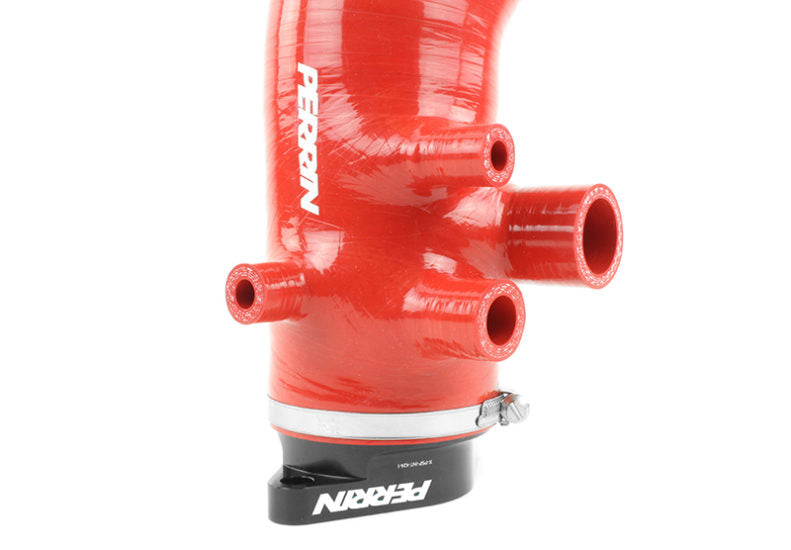 Perrin Red 3.0" Turbo Inlet Hose 2015-2021 WRX