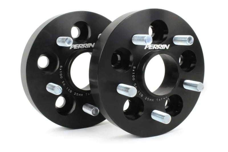 Perrin 25mm Wheel Spacers 5x100 2002-2014 WRX / 2004 STI