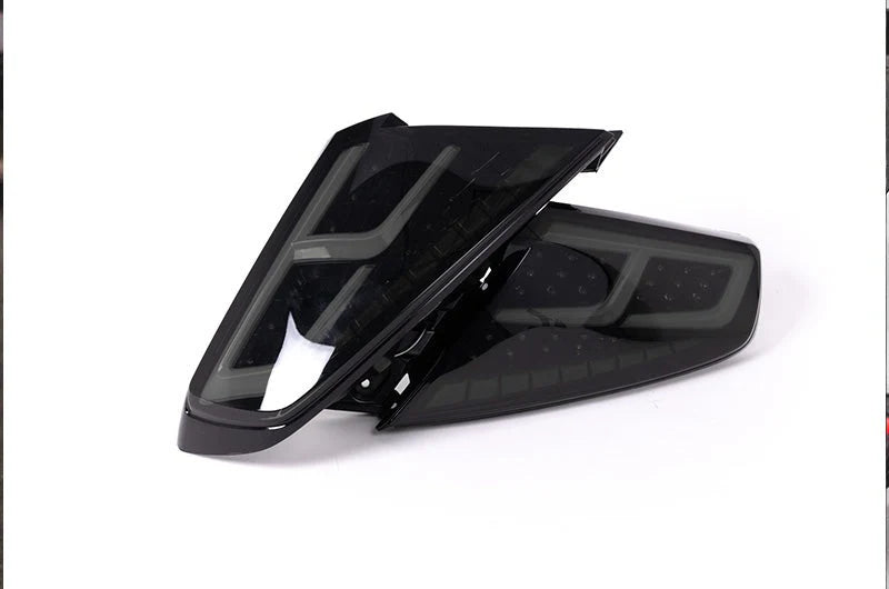 OLM Smoke Lens Spec AR LED Tail Lights White Bar 2022-2026 WRX