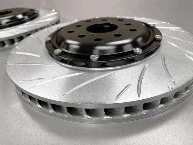 Rotora Street Challenge Slotted 2 Piece Front Rotor Pair 2018-2021 STI