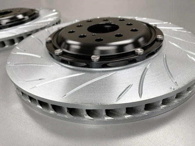 Rotora Street Challenge Drilled 2 Piece Front Rotor Pair 2018-2021 STI